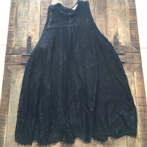 Wishful park Long lace tank top